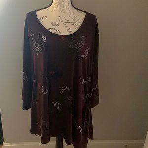 Cato Plus Size Tunic Top